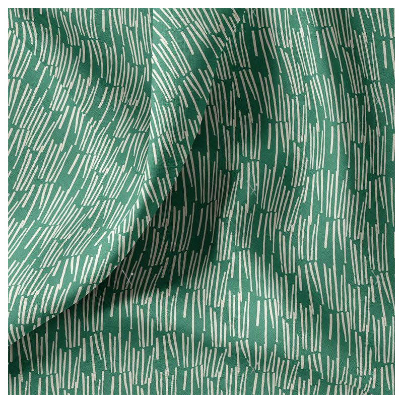 Coated  Cotton LEKKER Green / White